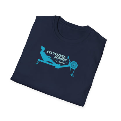 Flywheel Junkie — Premium Rowing Tee