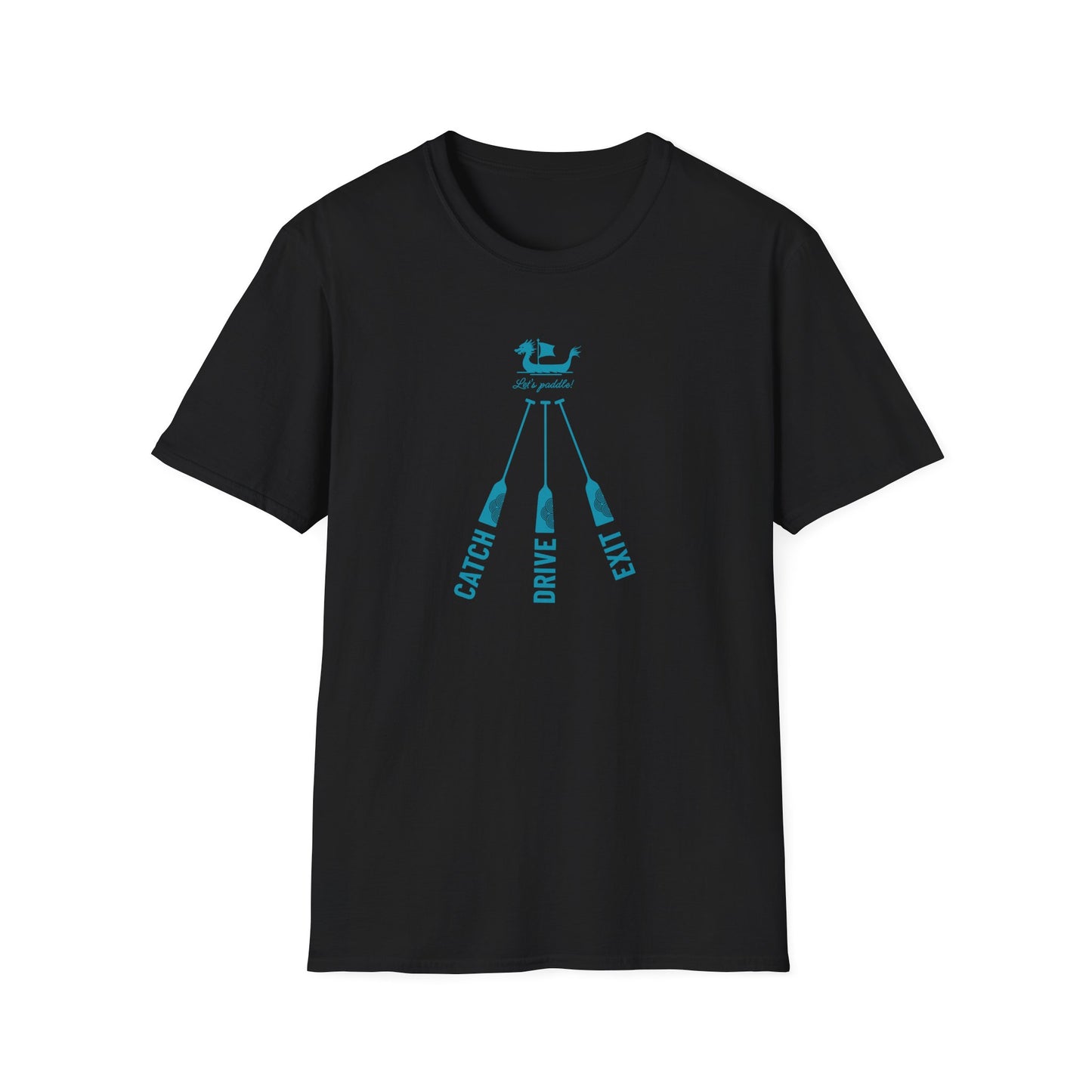 Catch Drive Exit Dragon Boat T-Shirt | Premium Paddling Tee