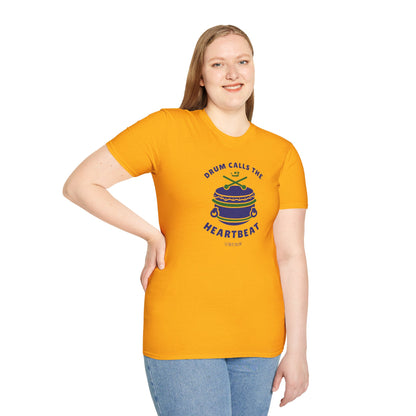 Drum Calls the Heartbeat Dragon Boat T-Shirt | Premium Paddling Tee