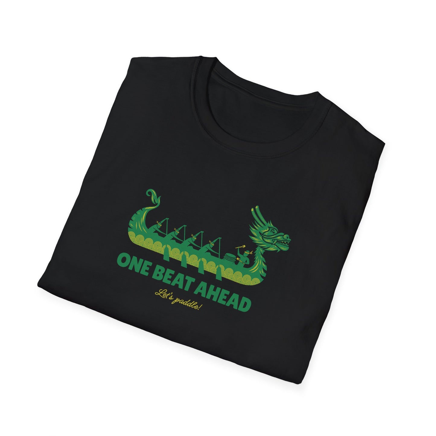 One Beat Ahead | Dragon Boat Shirt | Premium Paddling Tee