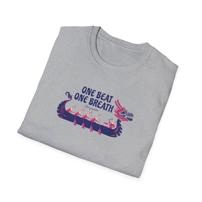 One Beat One Breath Dragon Boat T-Shirt | Premium Paddling Tee - RR
