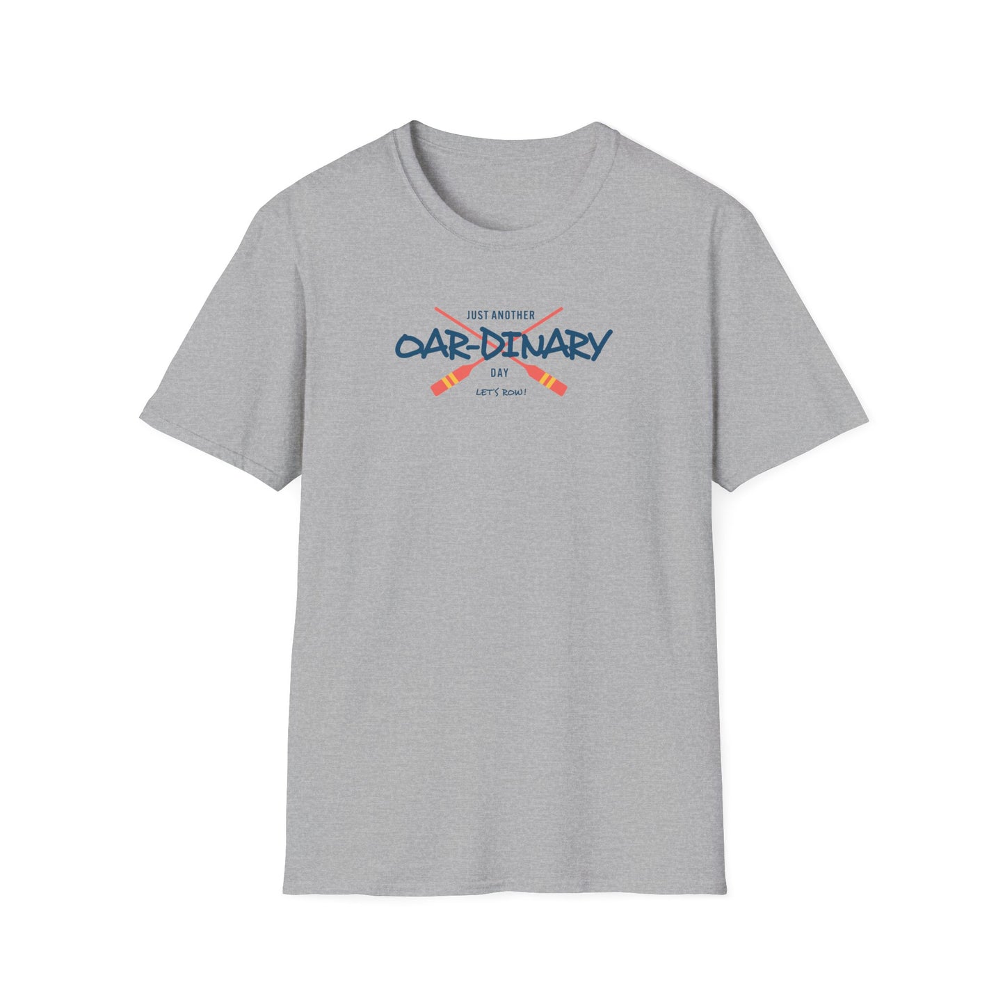 Oar-dinary Day — Script Edition | Premium Rowing Tee