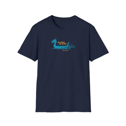 No Wind No Glory Dragon Boat T-Shirt | Premium Paddling Tee