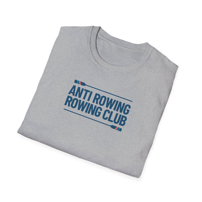 Anti Rowing Rowing Club — Stripe Oar Edition | Premium Rowing Tee