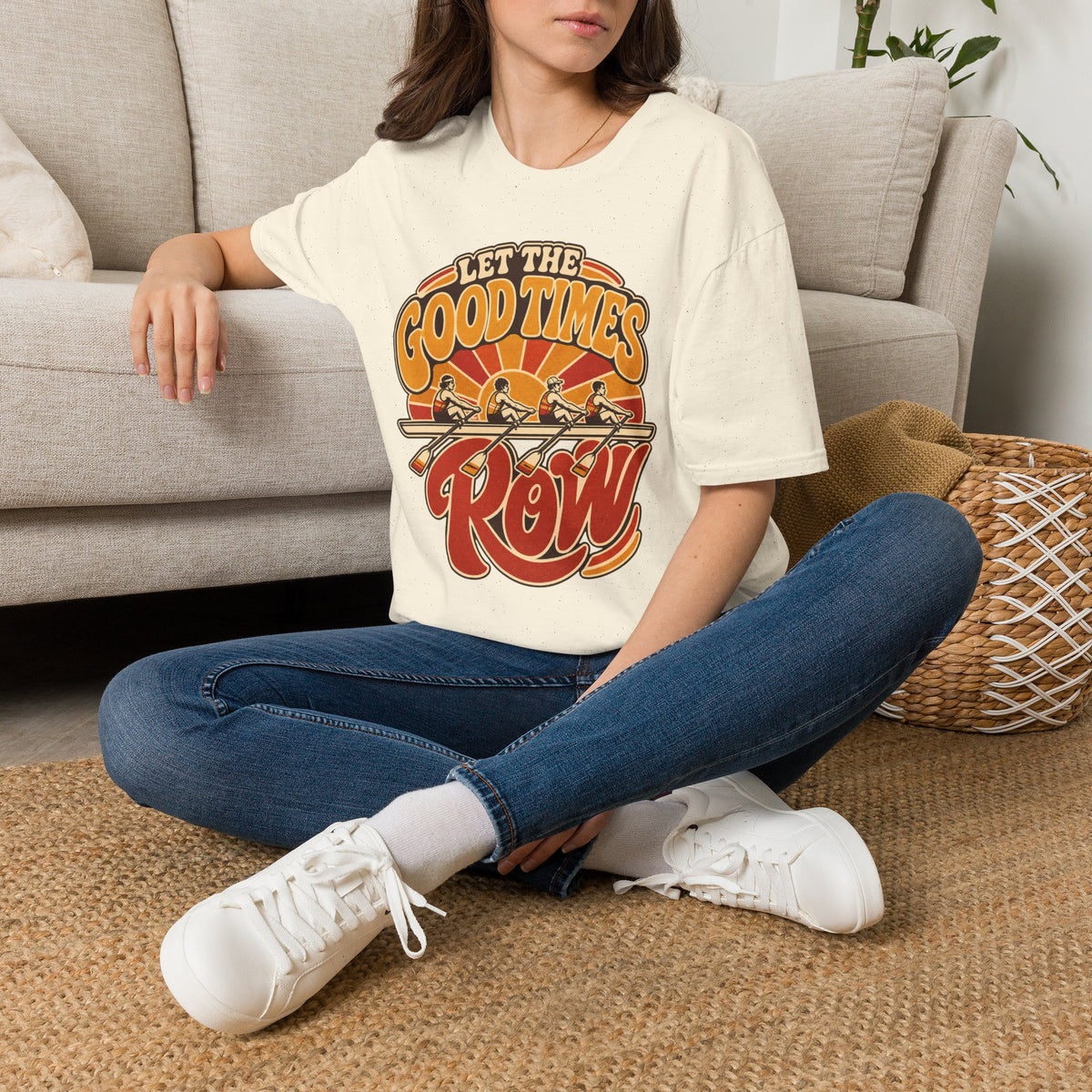 Let The Good Times Row | Premium Rowing Tee