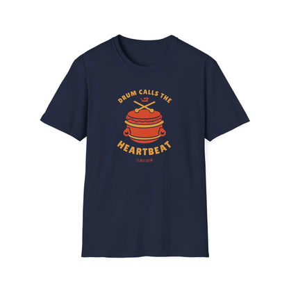 Drum Calls the Heartbeat Dragon Boat T-Shirt | Premium Paddling Tee