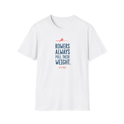 Rowers Always Pull Their Weight — Skiff Silhouette Edition