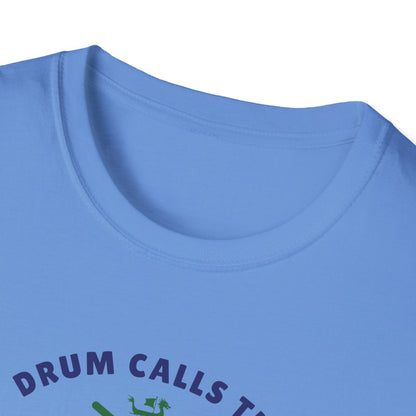 Drum Calls the Heartbeat Dragon Boat T-Shirt | Premium Paddling Tee