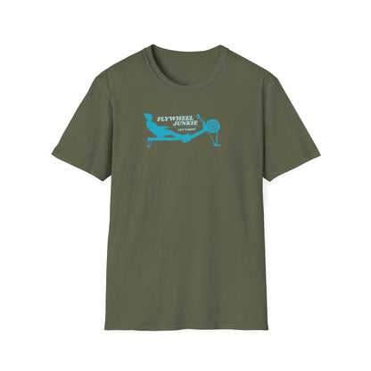 Flywheel Junkie — Premium Rowing Tee