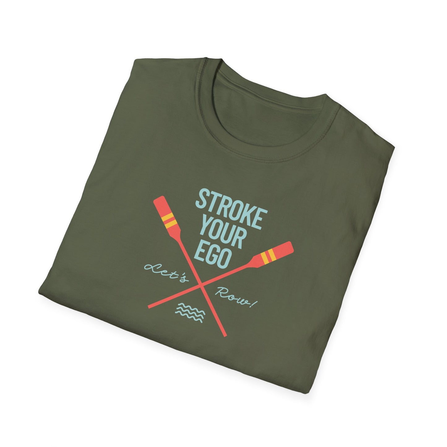Stroke Your Ego — Classic Edition | Premium Rowing Tee