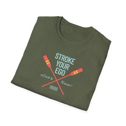 Stroke Your Ego — Classic Edition | Premium Rowing Tee