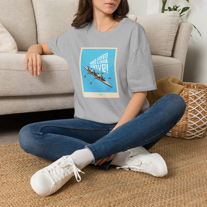 Who Gives a Crab. Drive! | Premium Rowing Tee