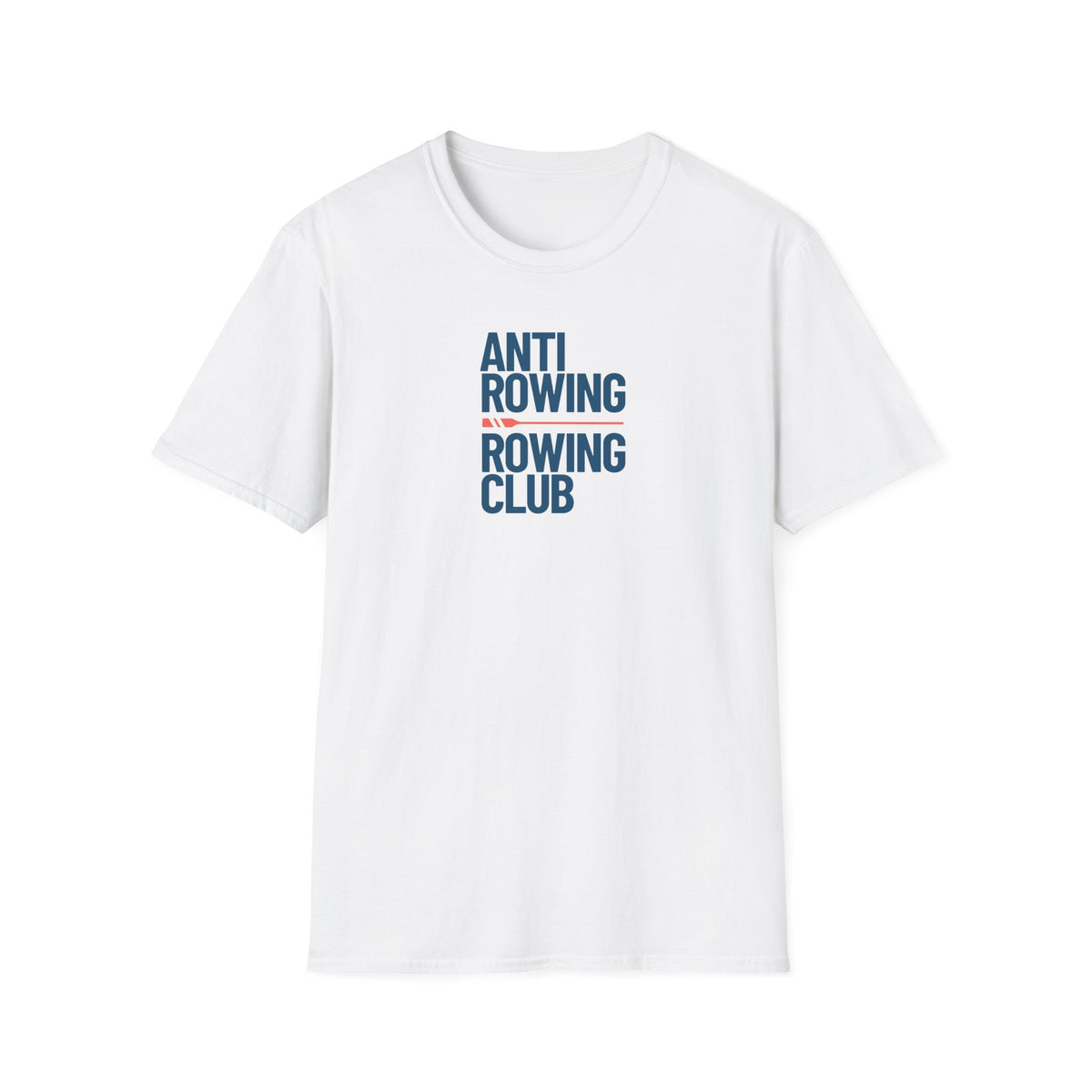 Anti Rowing Rowing Club — Coral Blade Edition | Premium Rowing Tee - RR