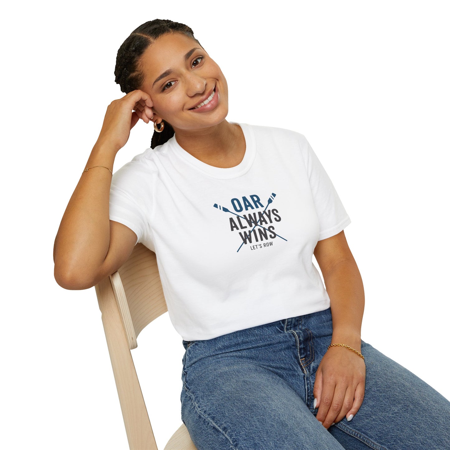 Oar Always Wins | Premium Rowing Tee