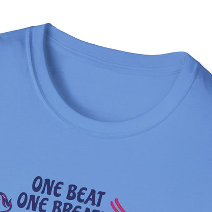 One Beat One Breath Dragon Boat T-Shirt | Premium Paddling Tee - RR