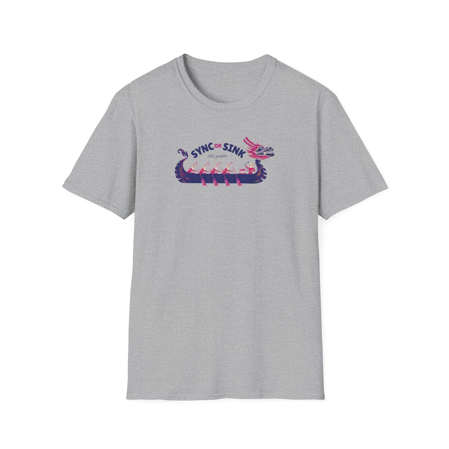 Sync or Sink | Dragon Boat Shirt | Premium Paddling Tee