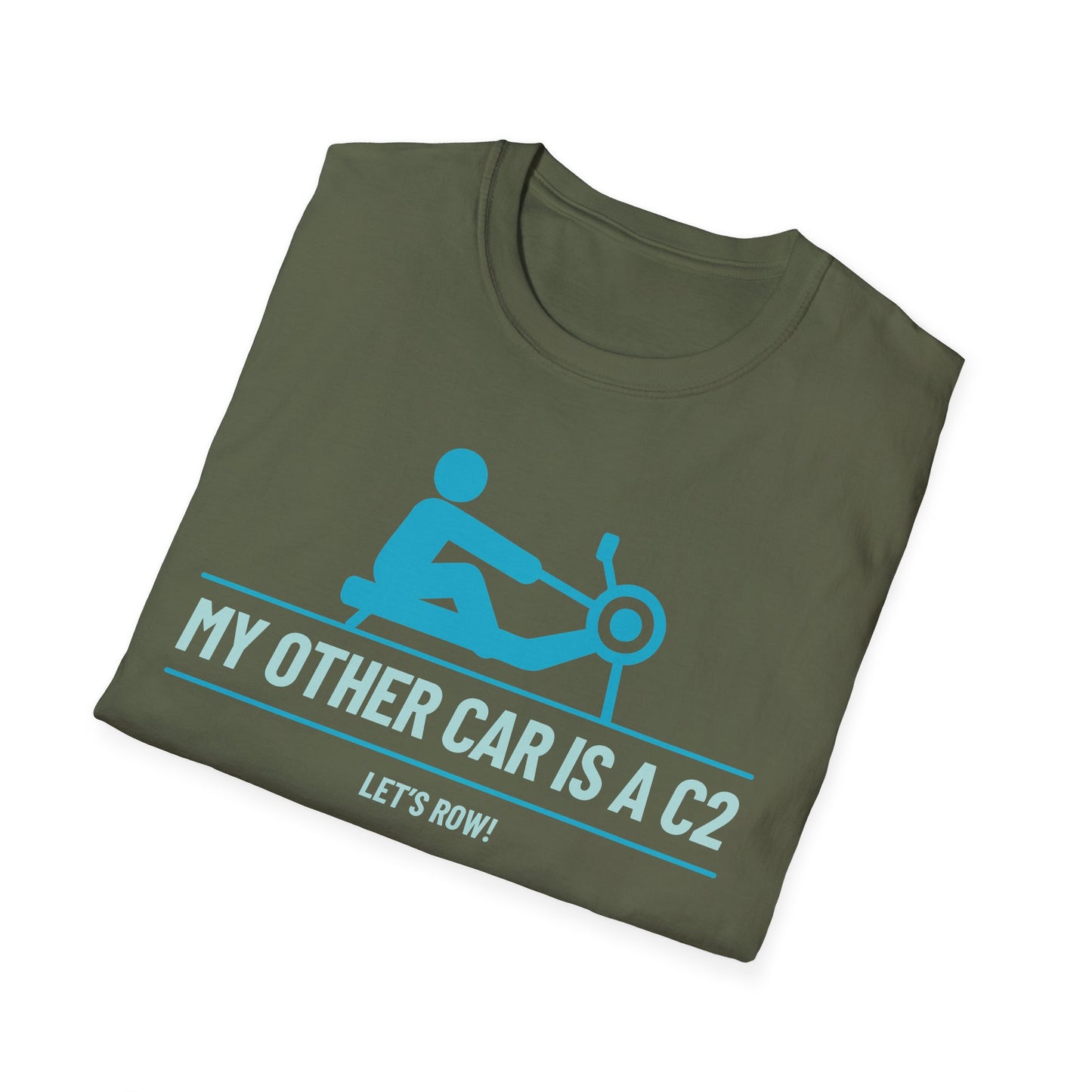 My Other Car Is an Erg — Full Icon Edition | Premium Rowing Tee