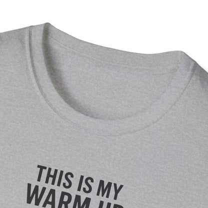 This Is My Warm Up | Premium Rowing Tee