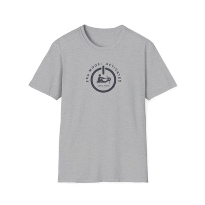 Erg Mode Activated — Full Badge Edition | Premium Rowing Tee