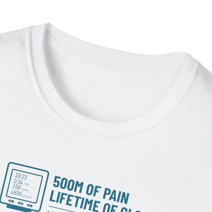 500M of Pain — Split Screen Edition | Premium Rowing Tee