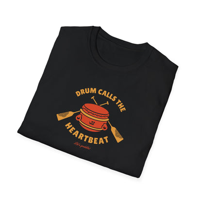 Drum Calls the Heartbeat | Crew Rhythm Edition | Premium Paddling Tee