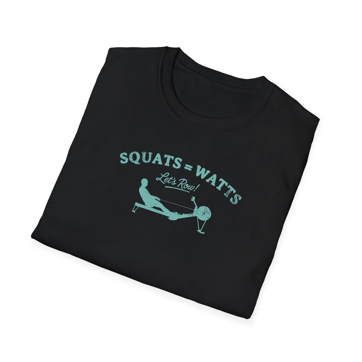Squats = Watts | Premium Rowing Tee - RR
