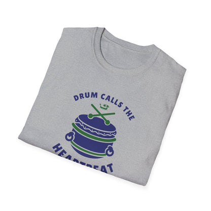 Drum Calls the Heartbeat Dragon Boat T-Shirt | Premium Paddling Tee