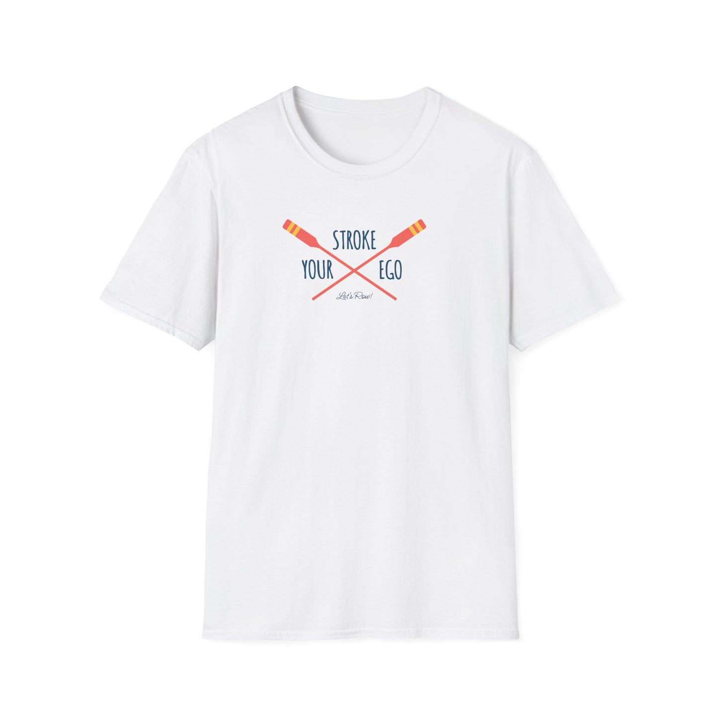 Stroke Your Ego — Bold Edition | Premium Rowing Tee