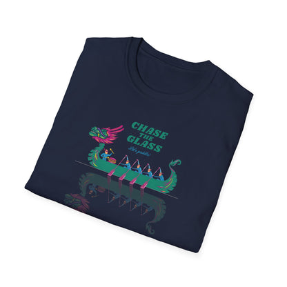 Chase the Glass Dragon Boat T-Shirt | Premium Paddling Tee - RR
