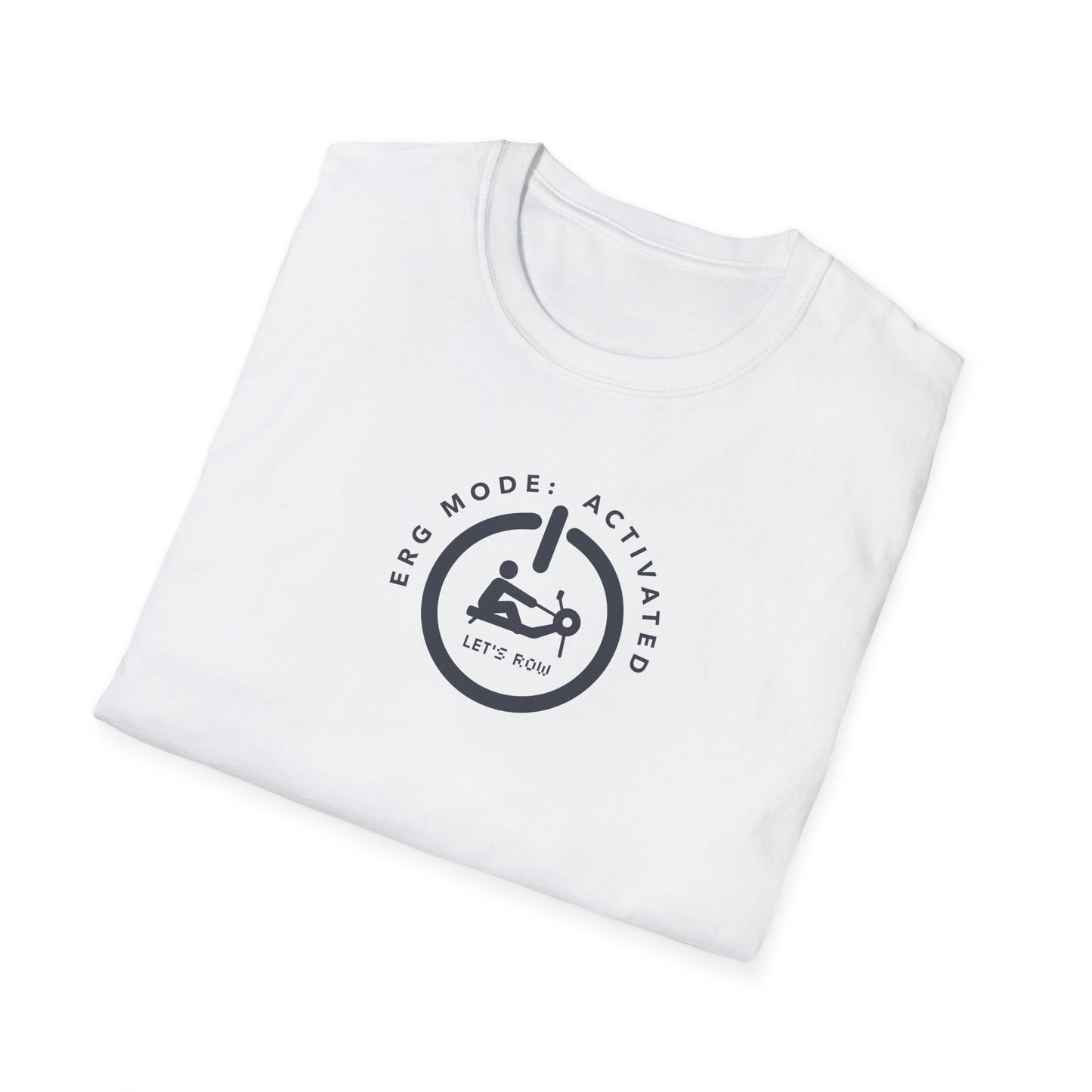 Erg Mode Activated — Full Badge Edition | Premium Rowing Tee