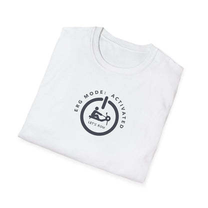 Erg Mode Activated — Full Badge Edition | Premium Rowing Tee