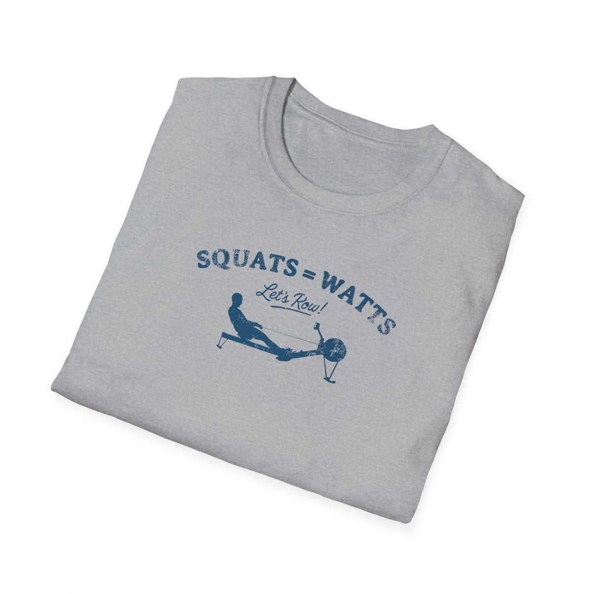Squats = Watts | Premium Rowing Tee - RR
