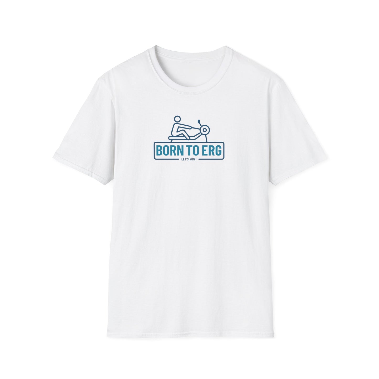 Born to Erg — Minimal Icon Edition | Premium Rowing Tee