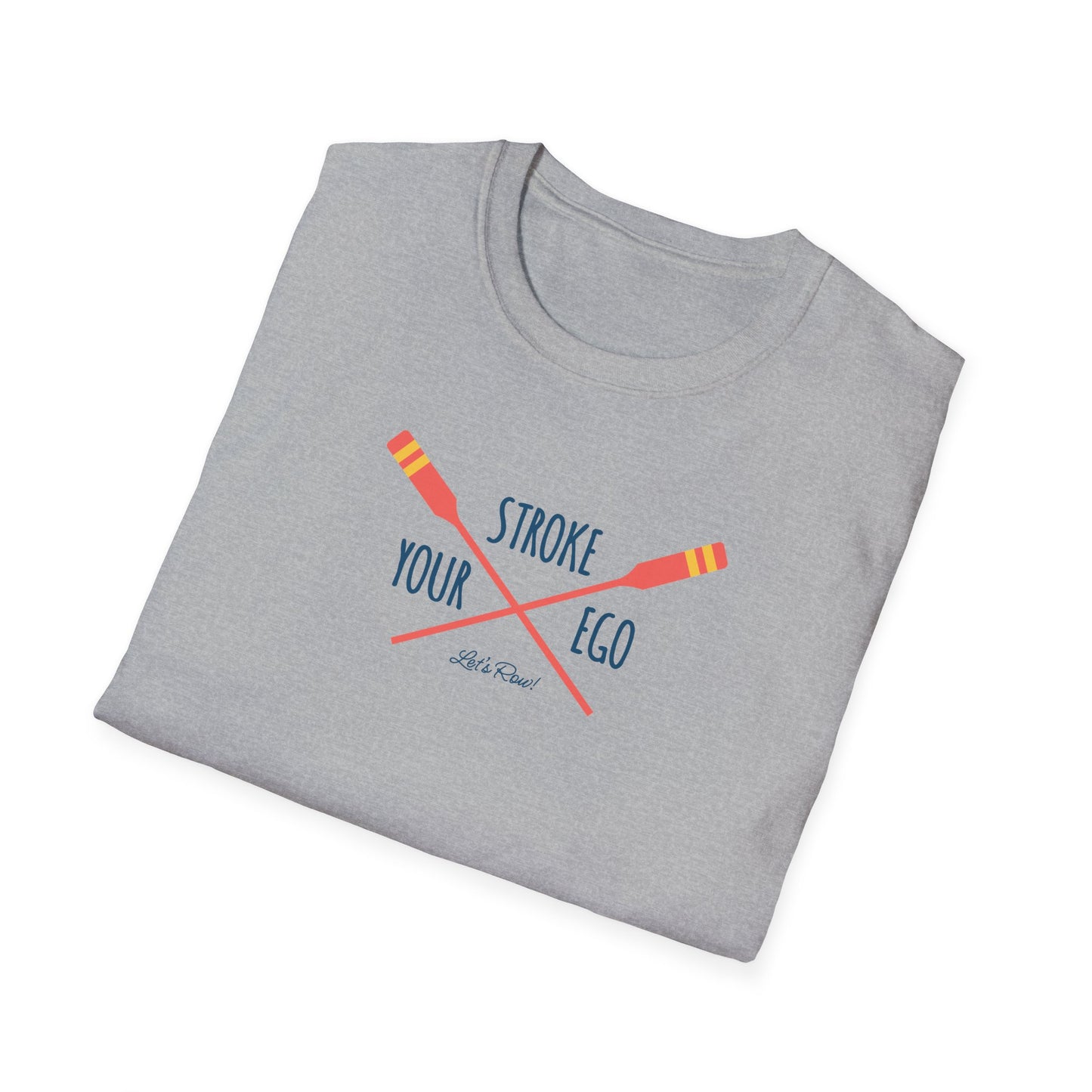 Stroke Your Ego — Bold Edition | Premium Rowing Tee
