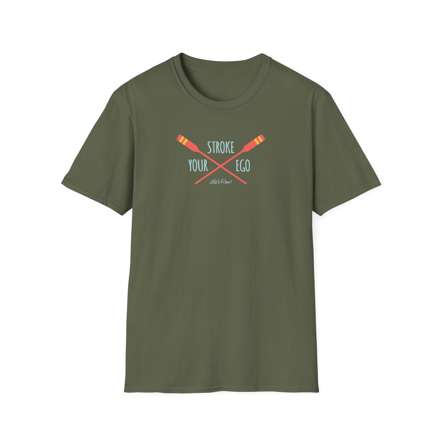 Stroke Your Ego — Bold Edition | Premium Rowing Tee