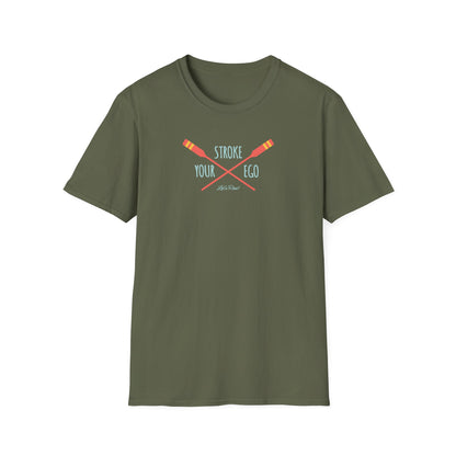 Stroke Your Ego — Bold Edition | Premium Rowing Tee