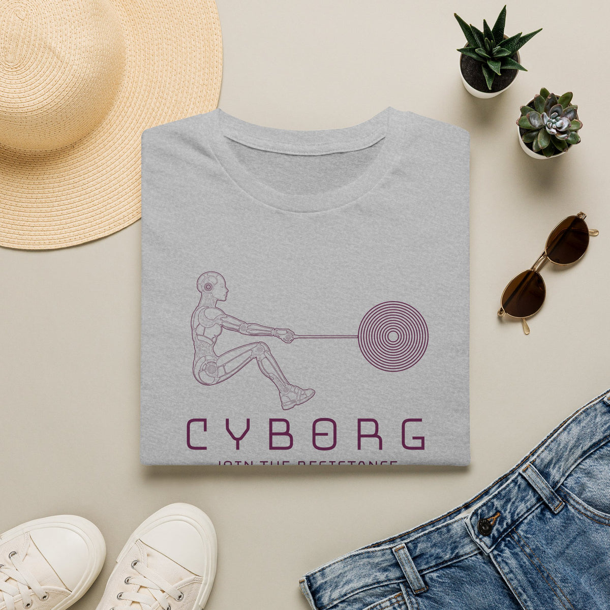CYBORG | Premium Rowing T-Shirt - RR