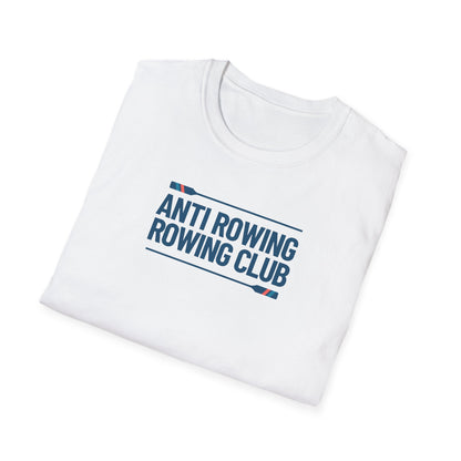Anti Rowing Rowing Club — Stripe Oar Edition | Premium Rowing Tee
