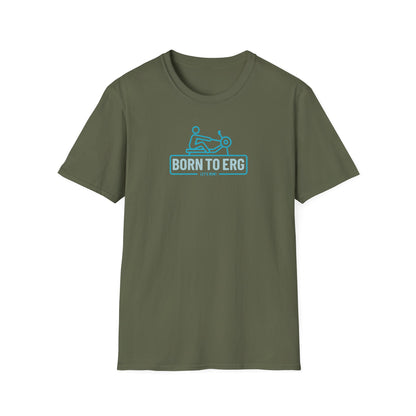 Born to Erg — Minimal Icon Edition | Premium Rowing Tee