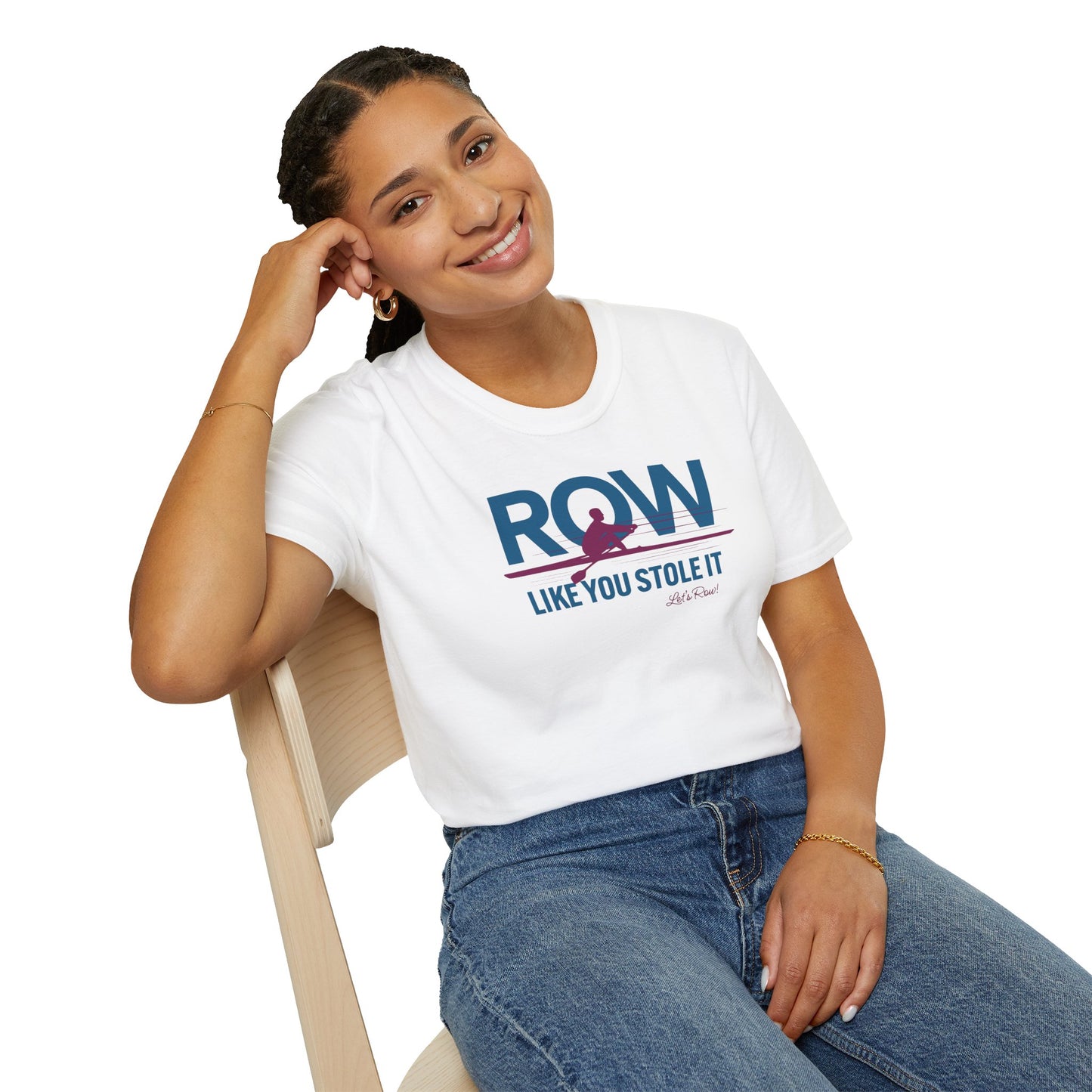 Row Like You Stole It | Premium Rowing Tee