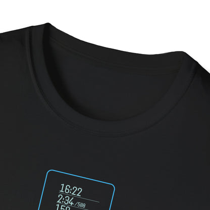 Pain Is Temporary — Split Time Edition | Premium Rowing Tee