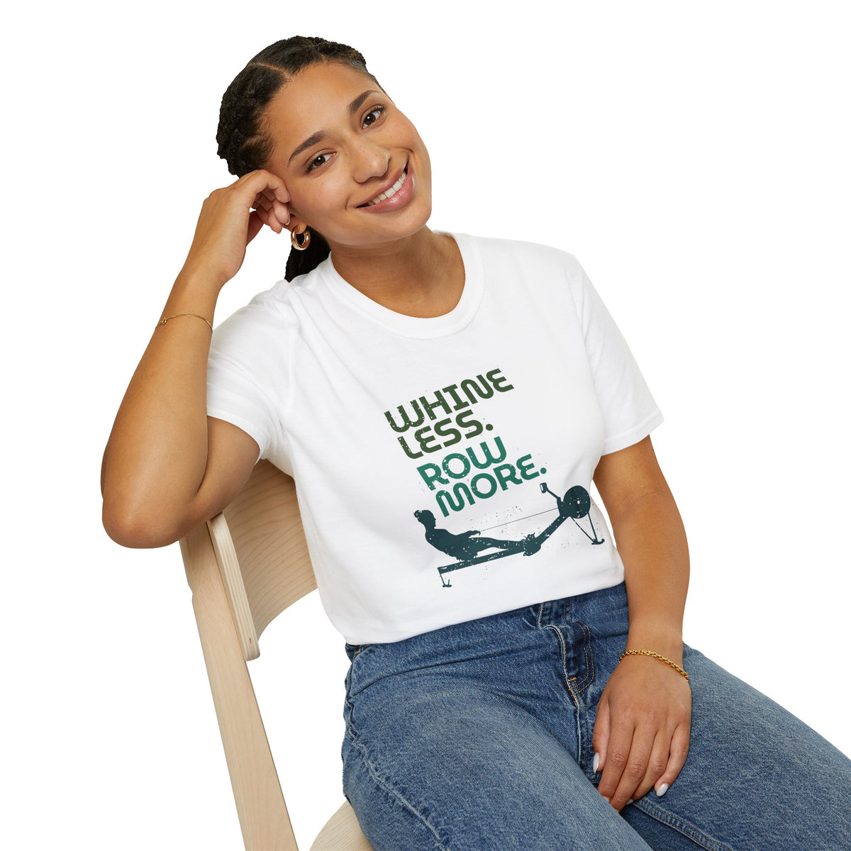 Whine Less. Row More. | Premium Rowing Tee - RR