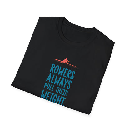 Rowers Always Pull Their Weight — Skiff Silhouette Edition