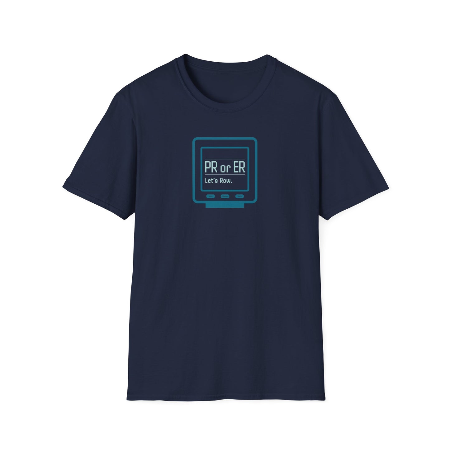 PR or ER — Classic Monitor Edition | Premium Rowing Tee