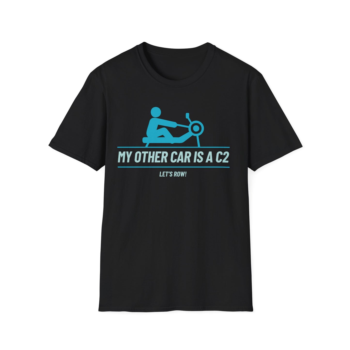 My Other Car Is an Erg — Full Icon Edition | Premium Rowing Tee