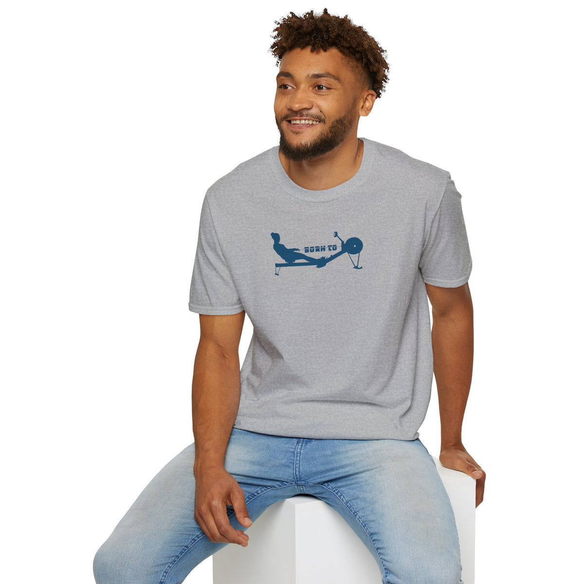 Born to Erg — Power Pull Edition | Premium Rowing Tee - RR