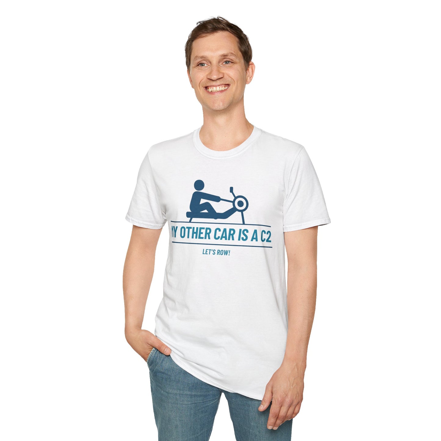 My Other Car Is an Erg — Full Icon Edition | Premium Rowing Tee