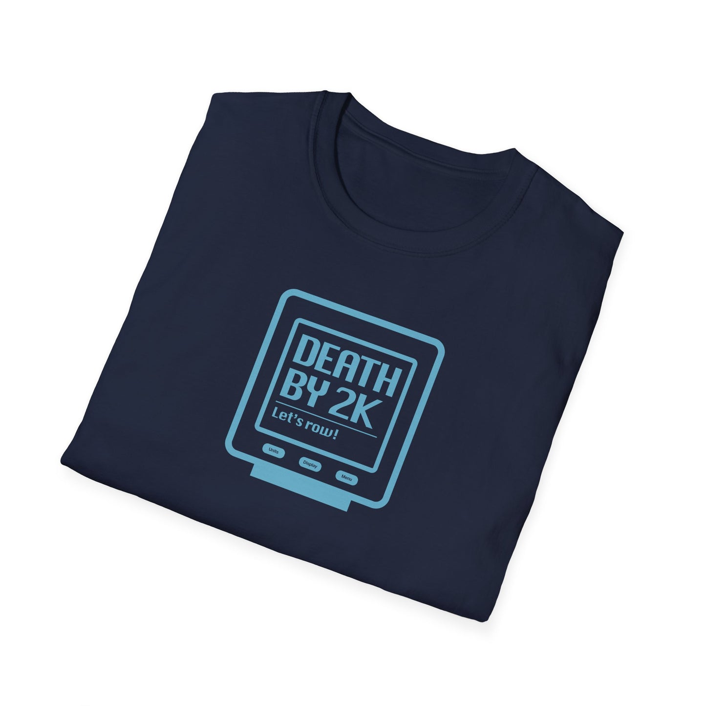💀 Death by 2K — Outline Monitor Edition | Premium Rowing Tee