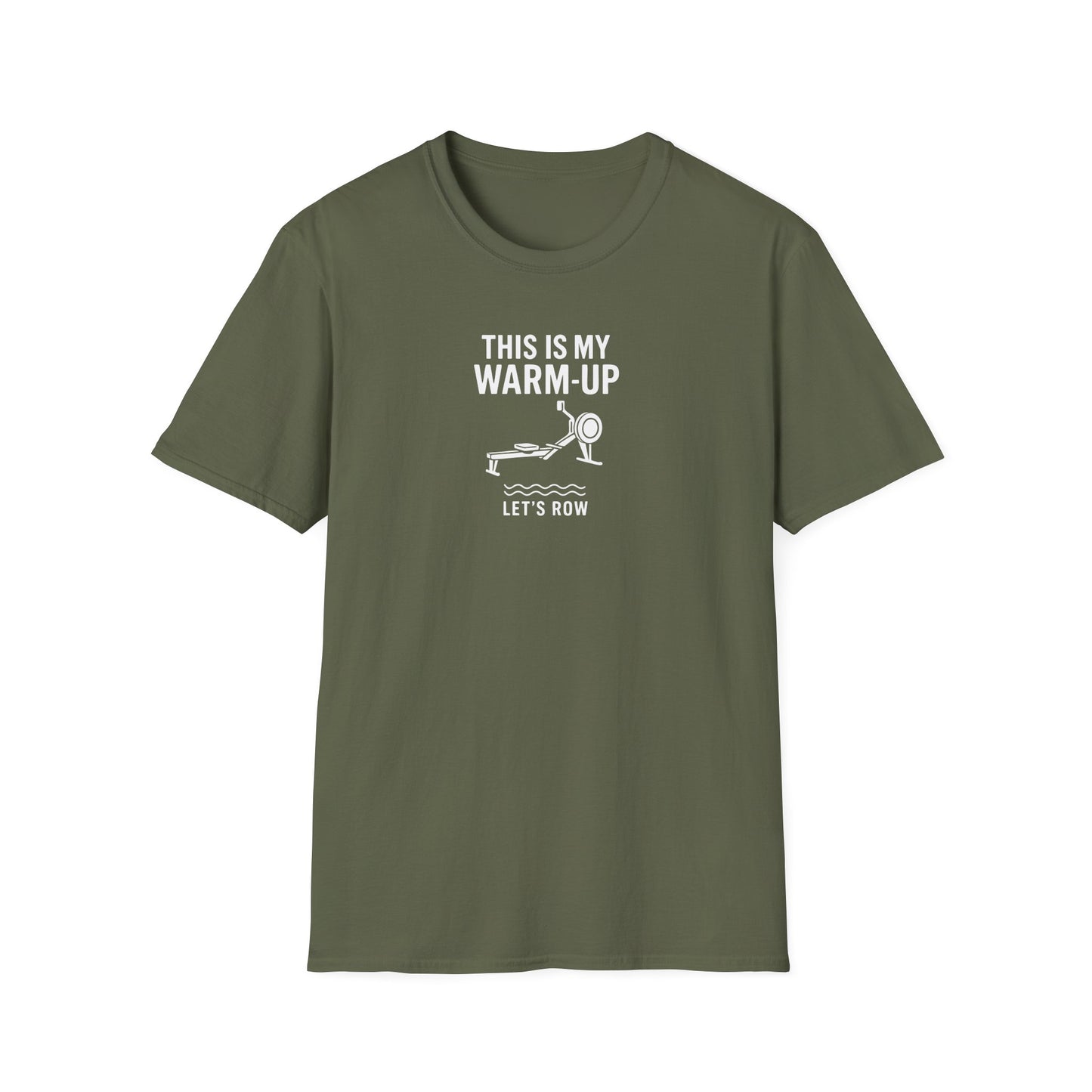 This Is My Warm Up | Premium Rowing Tee