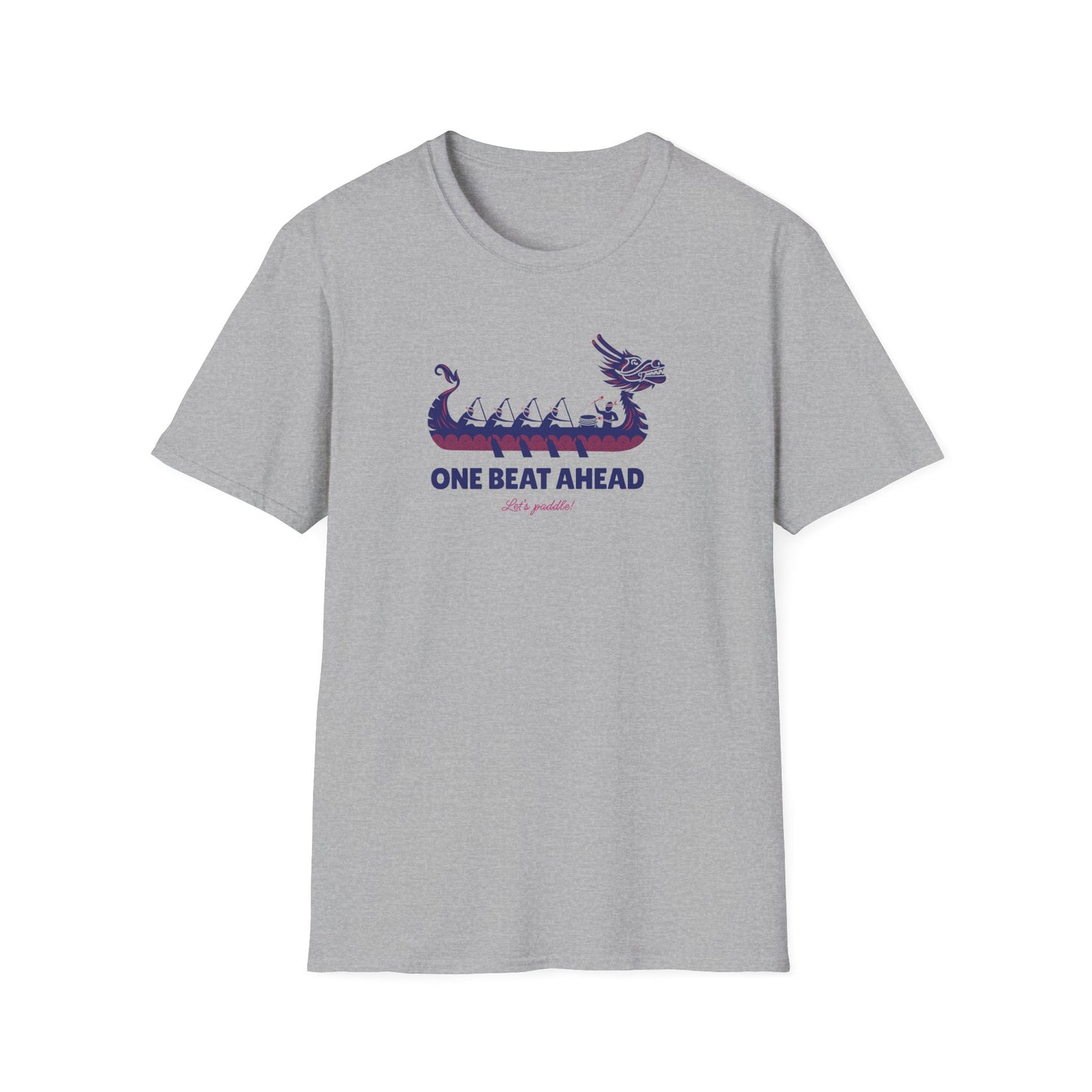 One Beat Ahead | Dragon Boat Shirt | Premium Paddling Tee